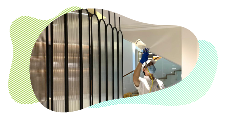 Japanese photocatalytic formaldehyde removal in a Singapore home